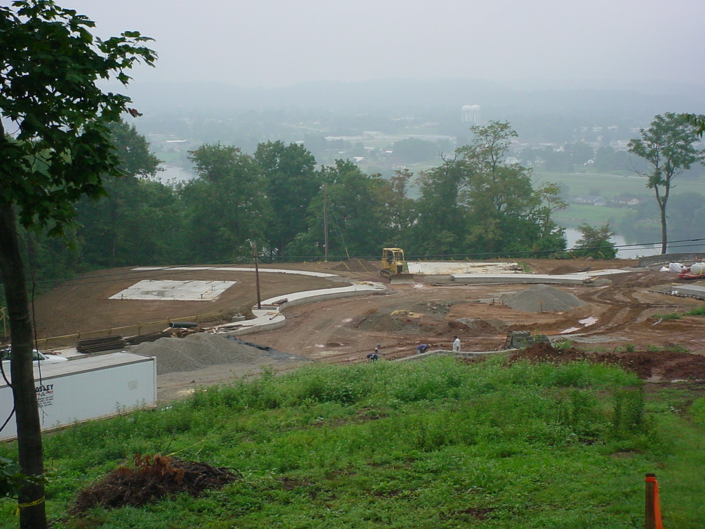 site work for Ft. Boreman