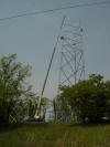 CNG gas tower